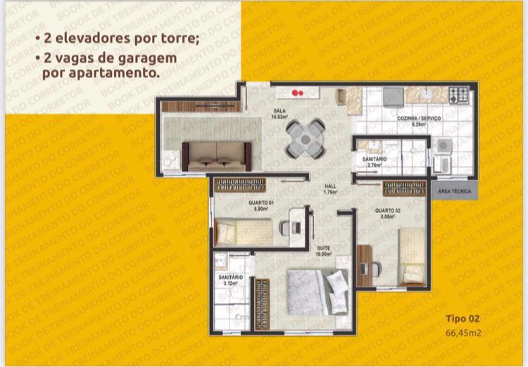 Apartamento, 3 quartos - Foto 6