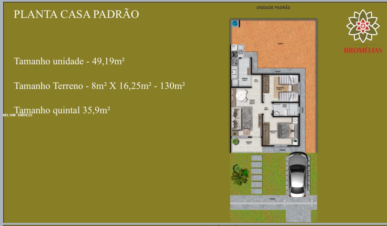 Casa de Condomínio, 2 quartos - Foto 2